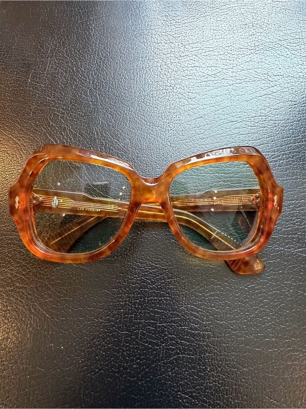 Jacques Marie Mage Perreti Sunglasses — Camel